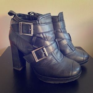 Shoes Black Harley Davidson